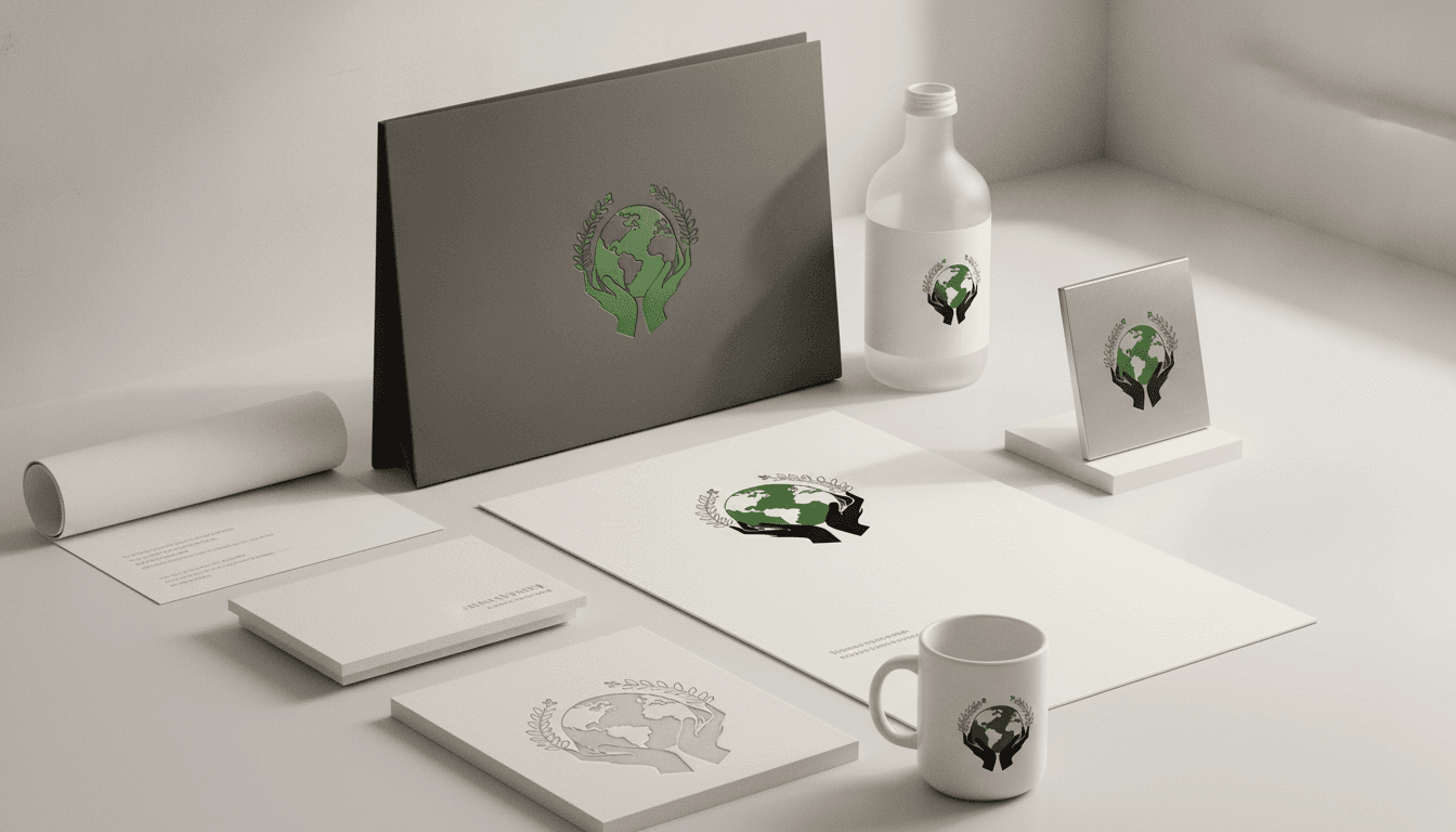 Climate Action Coalition brand identity and logo presentation