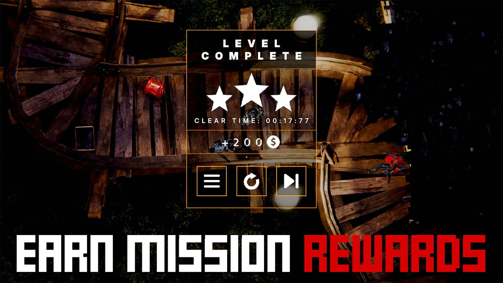 earn mission rewards wide