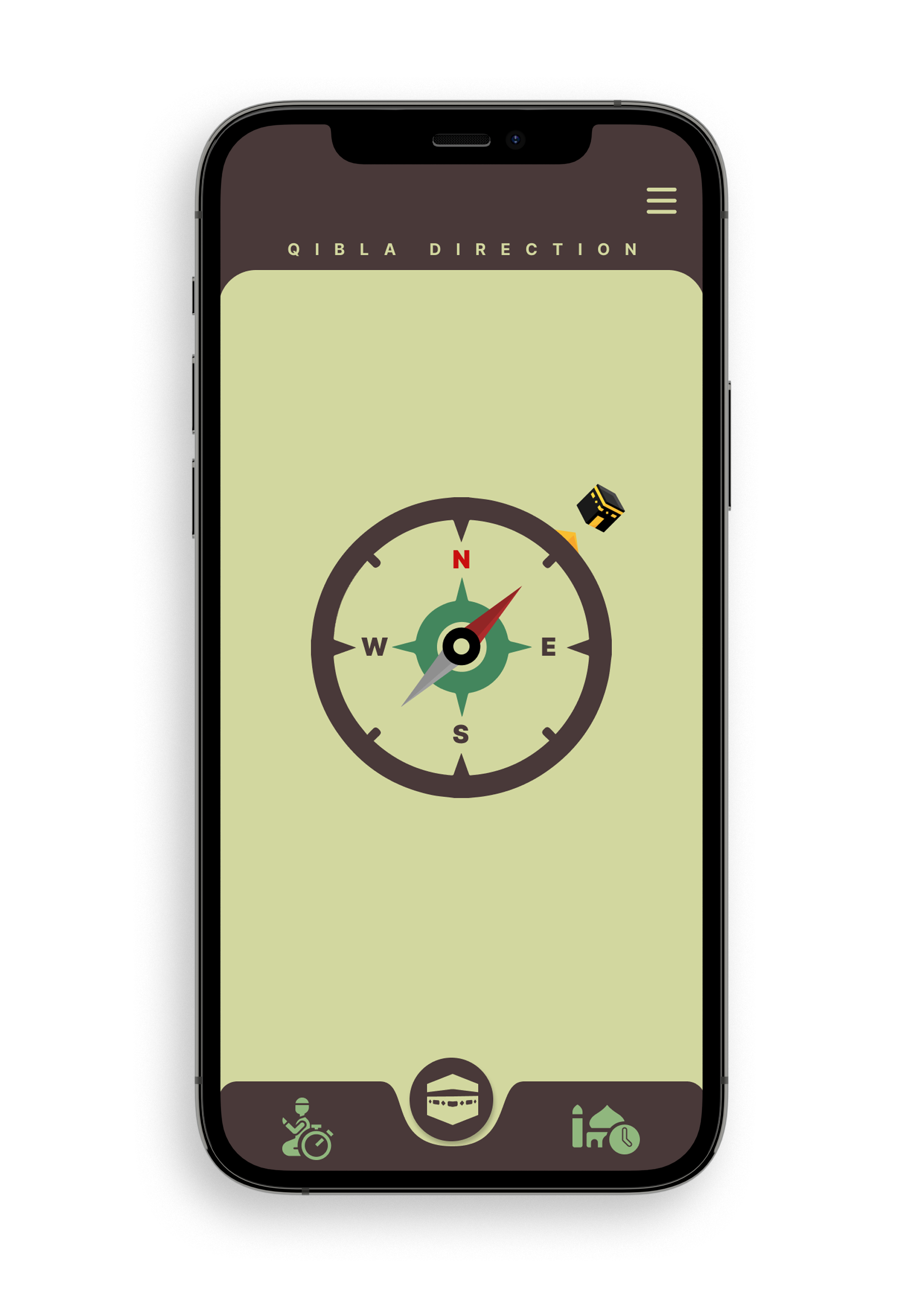 qiblah mockup